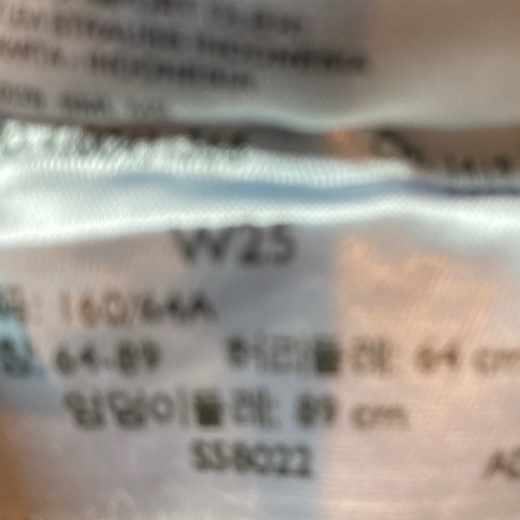 Levi's Women 501 Jean Shorts Black Pockets High Rise Dark Wash Button Fly 25 - Picture 4 of 4